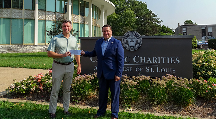 Check presentation with Catholic Charities Housing.